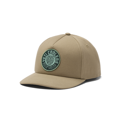 YETI Coolers® Woven Flat Brim Bear Snapback Hat
