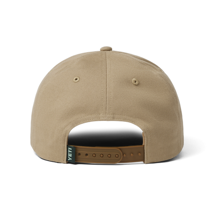 YETI Coolers® Woven Flat Brim Bear Snapback Hat