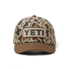 YETI® Logo Camo Woven Flat Brim Snapback