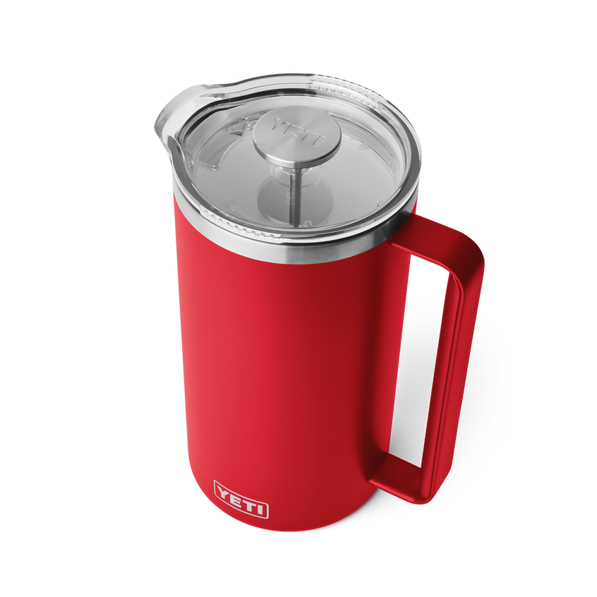 YETI Rambler® French Press 64 oz Rescue Red