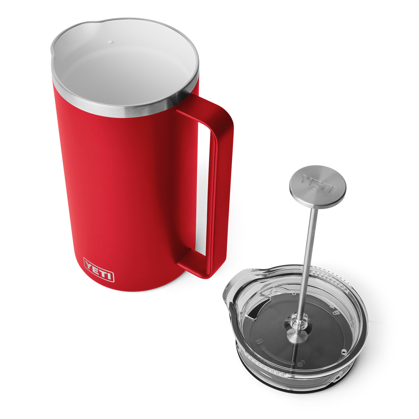 YETI Rambler® French Press 64 oz Rescue Red