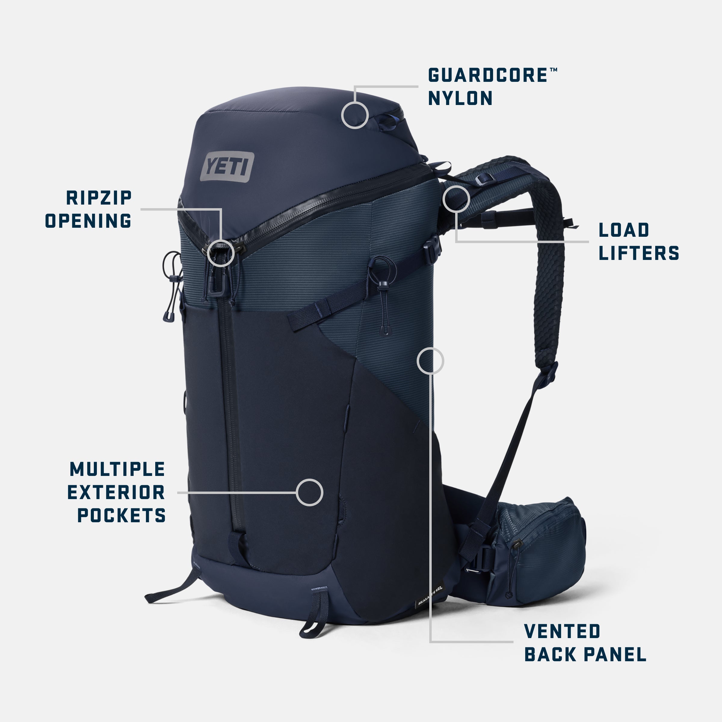 YETI Men's Skala™ 40L Hiking Pack – YETI UK LIMITED