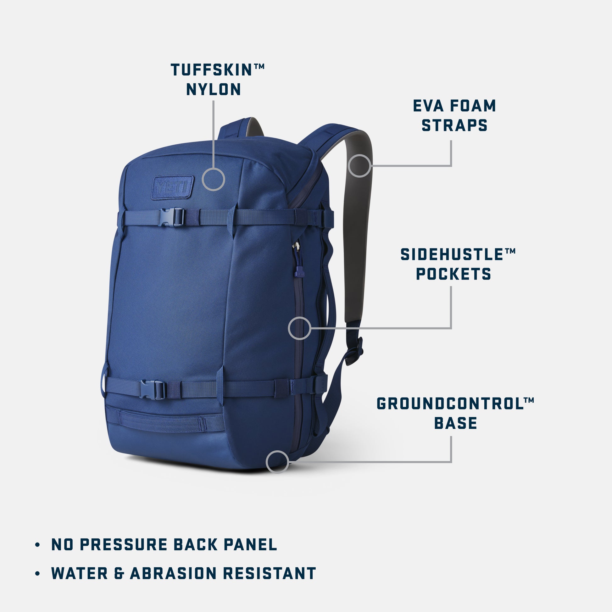 Reasons to buy YETI Crossroads 22L backback