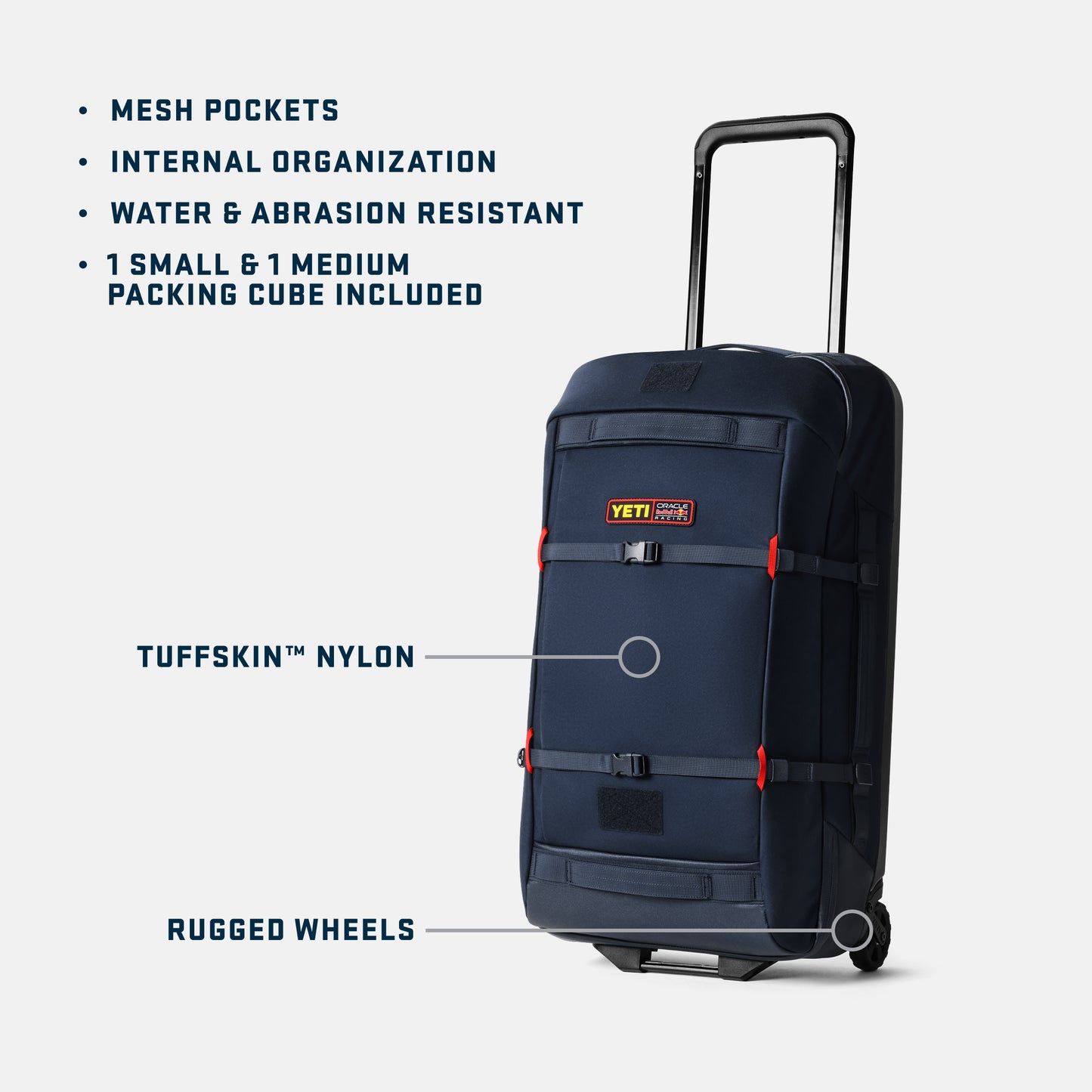 YETI Oracle Red Bull Racing Crossroads 29 Luggage Reasons to Buy