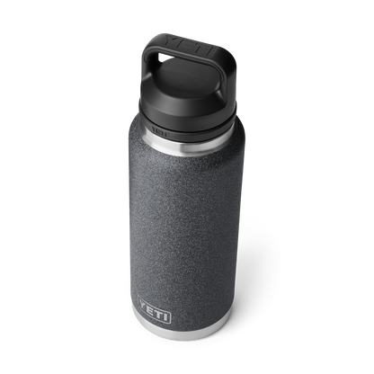 YETI Rambler® 36 oz (1065 ml) Bottle With Chug Cap Black Stone