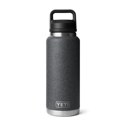 YETI Rambler® 36 oz (1065 ml) Bottle With Chug Cap Black Stone
