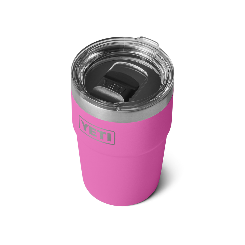 YETI Rambler® 16 oz (475 ml) Stackable Cup Wildflower Fuchsia