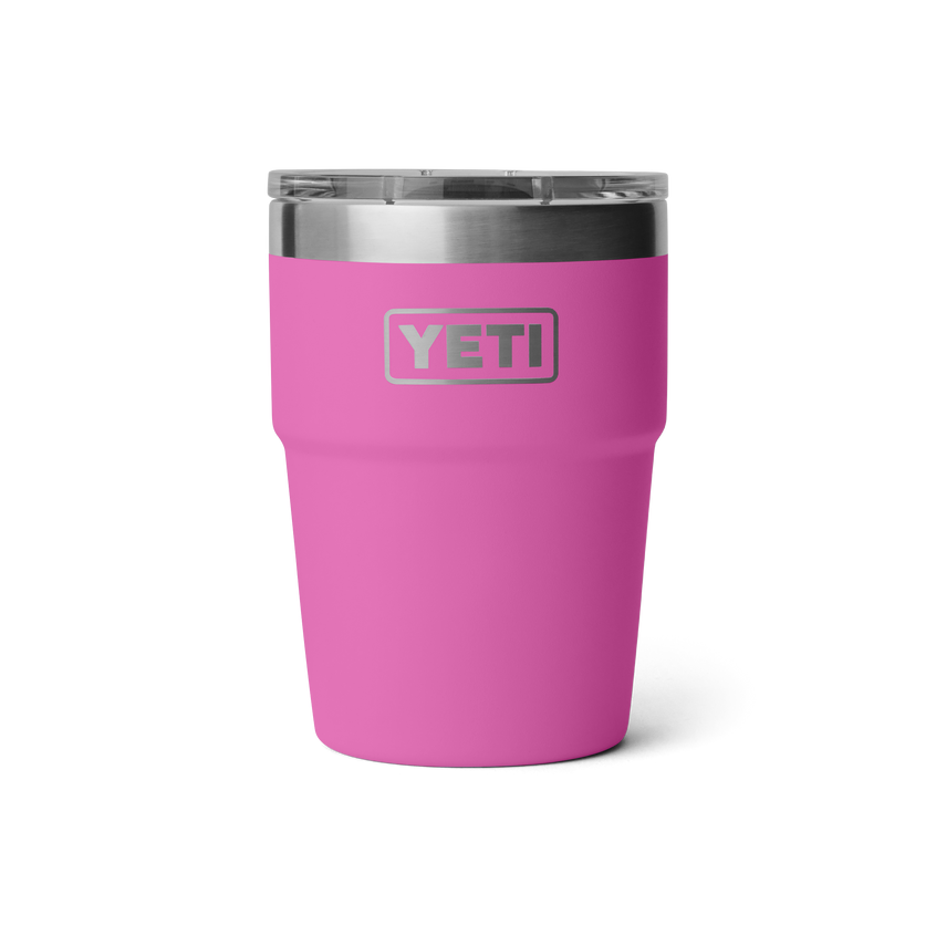 YETI Rambler® 16 oz (475 ml) Stackable Cup Wildflower Fuchsia