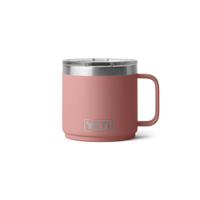 YETI Rambler® 14 oz (414 ml) Stackable Mug Sandstone Pink