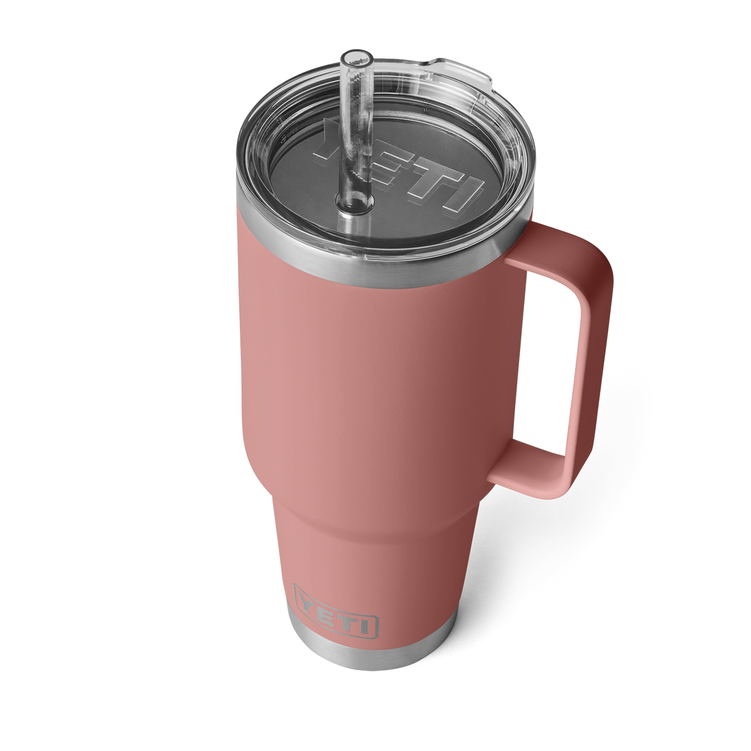 YETI Rambler® 42 oz (1242 ml) Straw Mug Sandstone Pink