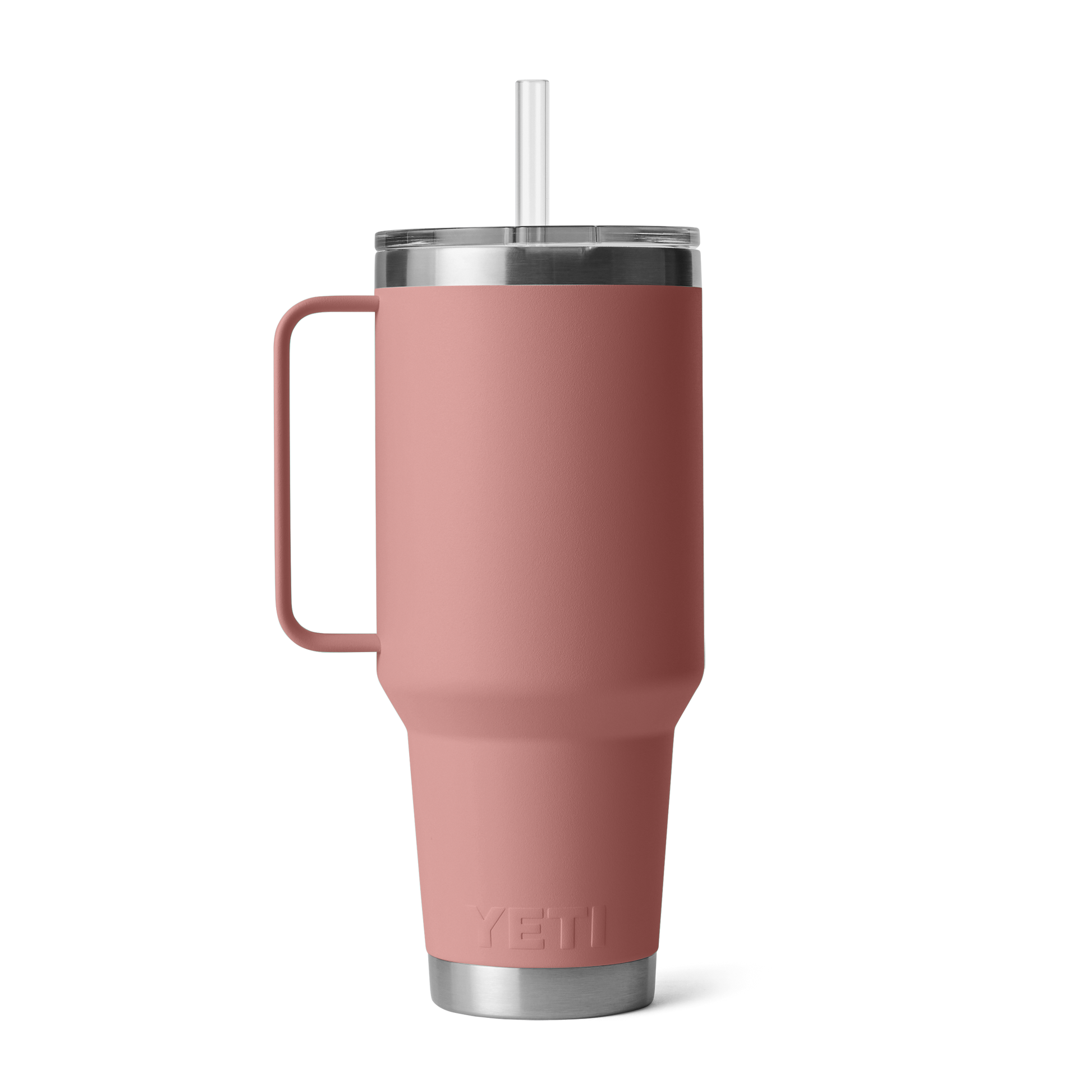YETI Rambler® 42 oz (1242 ml) Straw Mug Sandstone Pink