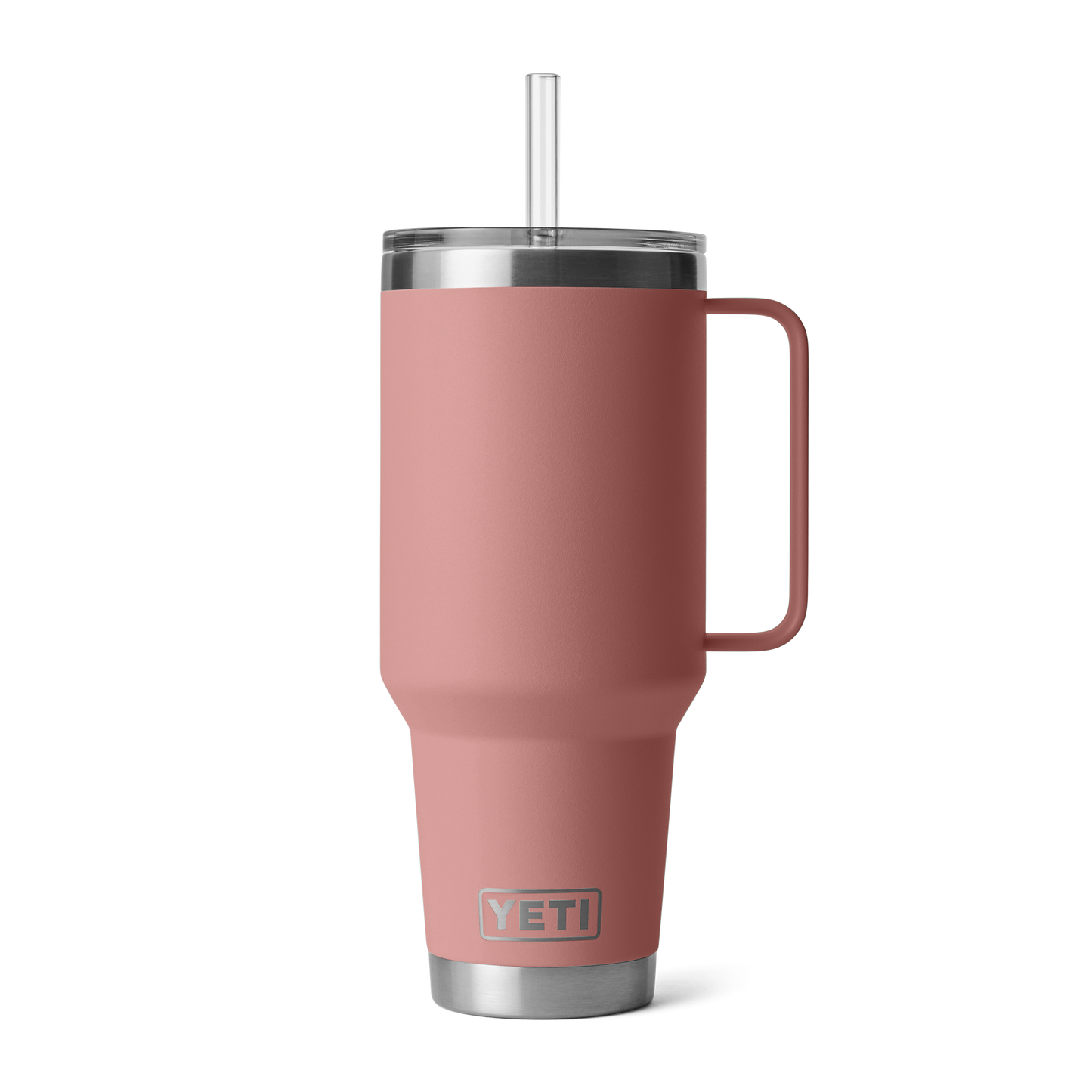 YETI Rambler® 42 oz (1242 ml) Straw Mug Sandstone Pink