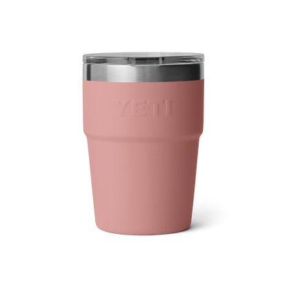 YETI Rambler® 16 oz (475 ml) Stackable Cup Sandstone Pink