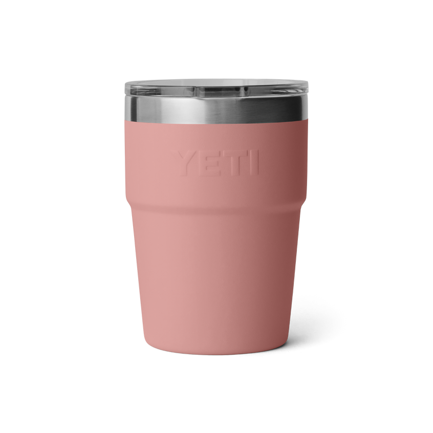 YETI Rambler® 16 oz (475 ml) Stackable Cup Sandstone Pink