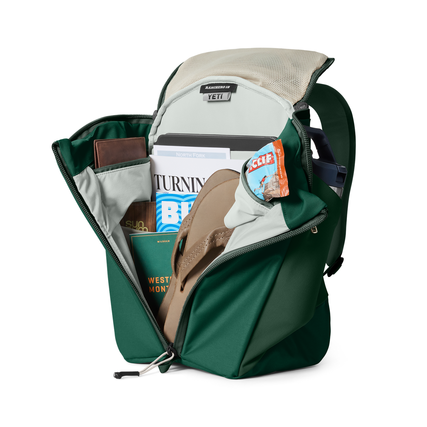 YETI Ranchero™ 18L Backpack Black Forest Green