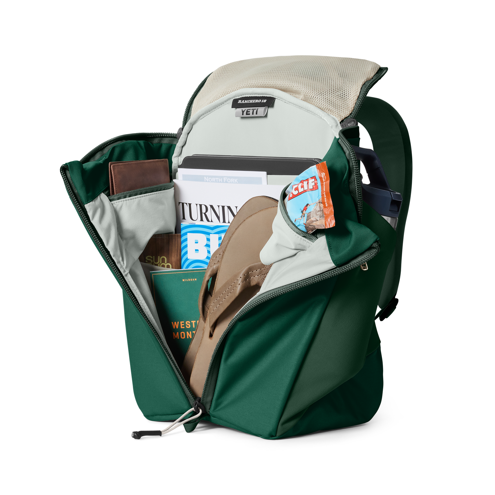 YETI Ranchero™ 18L Backpack Black Forest Green