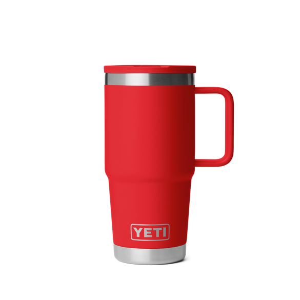 YETI Rambler® 20 oz (591 ml) Travel Straw Mug Rescue Red