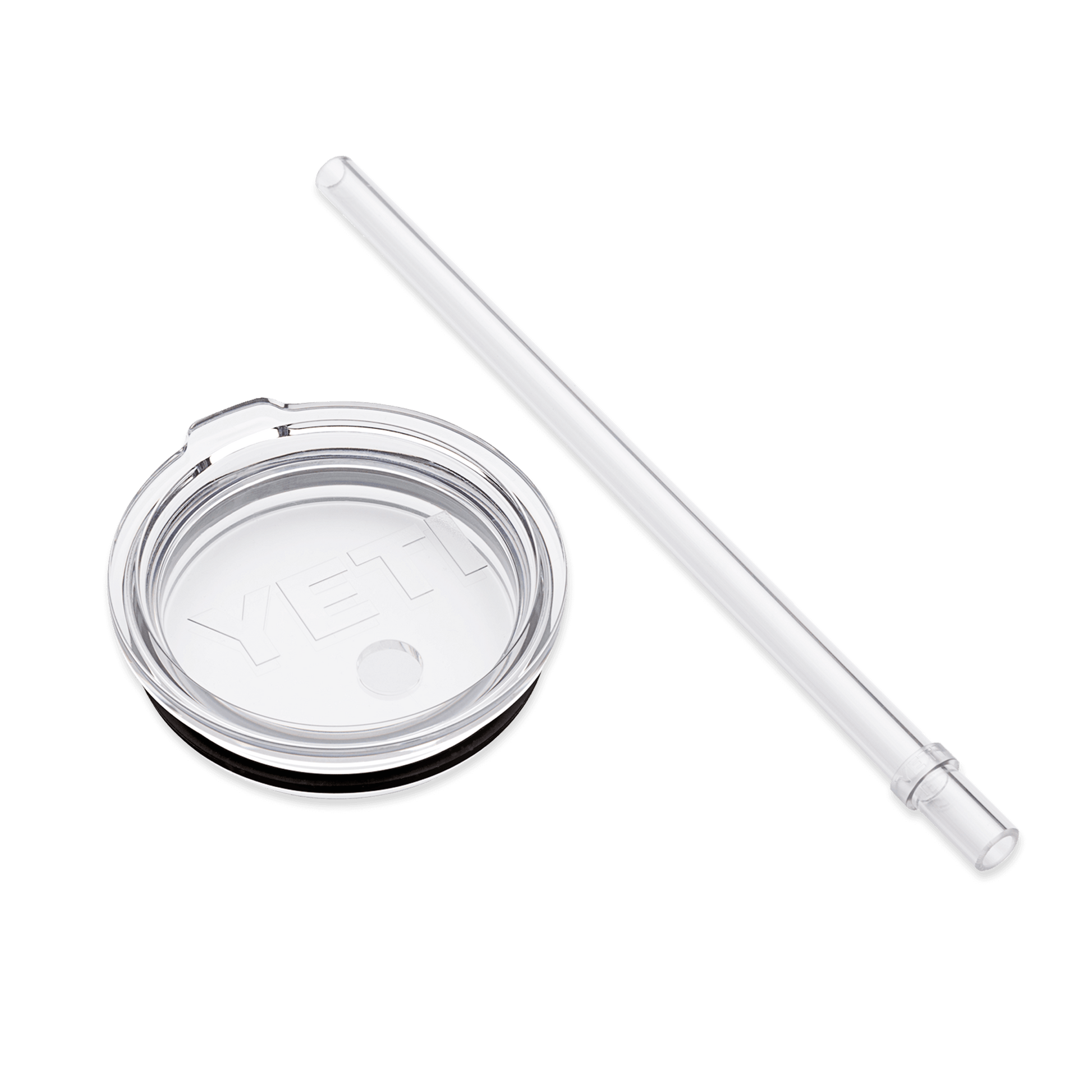 YETI Rambler® Medium Straw Lid Black