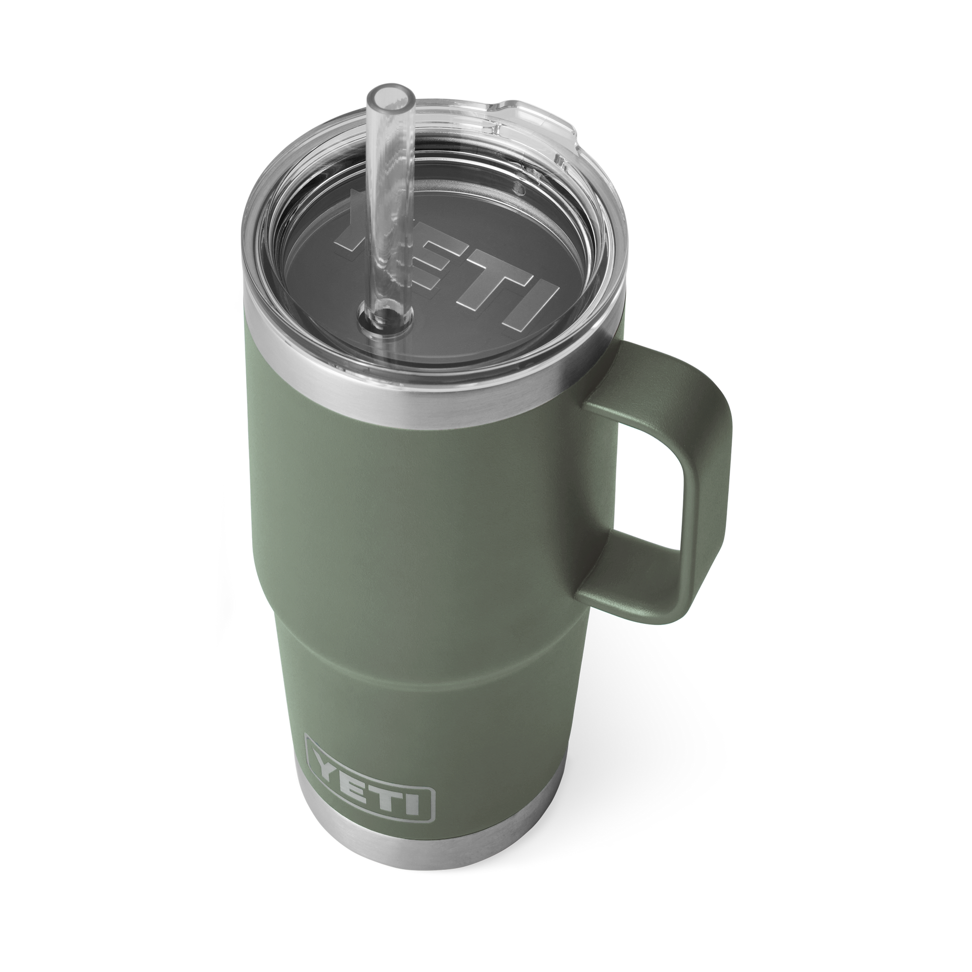 YETI Rambler® 25 oz (710 ml) Straw Mug Camp Green