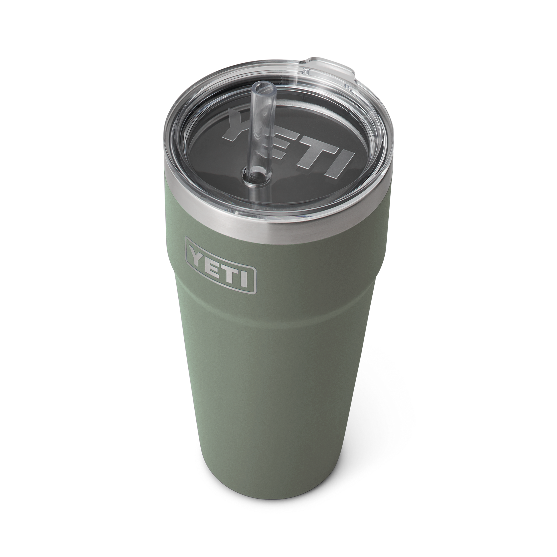 YETI Rambler® 26 oz (760 ml) Straw Cup Camp Green