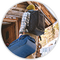 Person wearing a black backpack