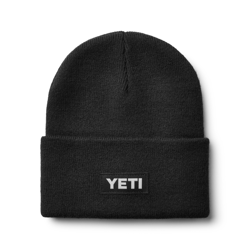 YETI Logo Beanie Black