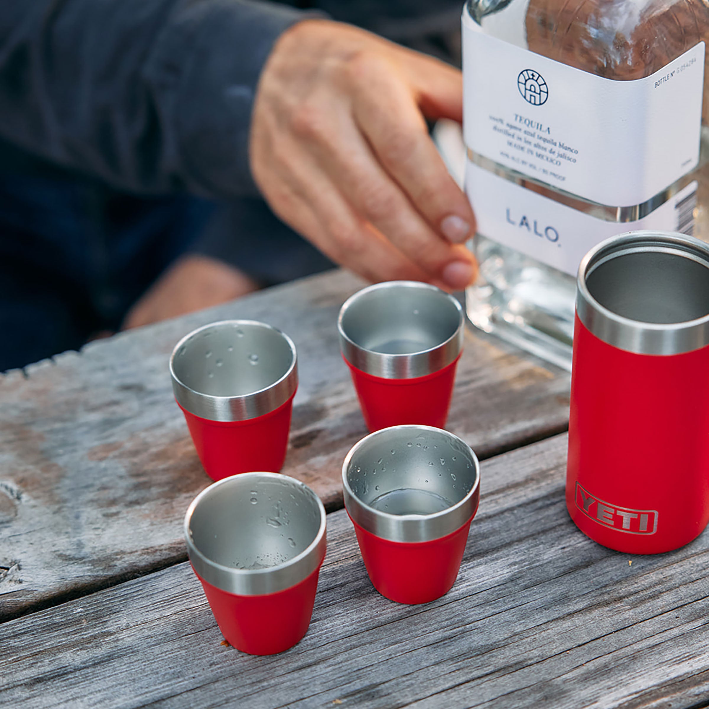 YETI Shot Glasses 18/8 Stainless Steel