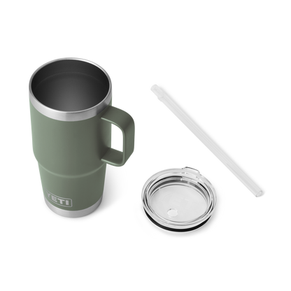 YETI Rambler® 25 oz (710 ml) Straw Mug Camp Green