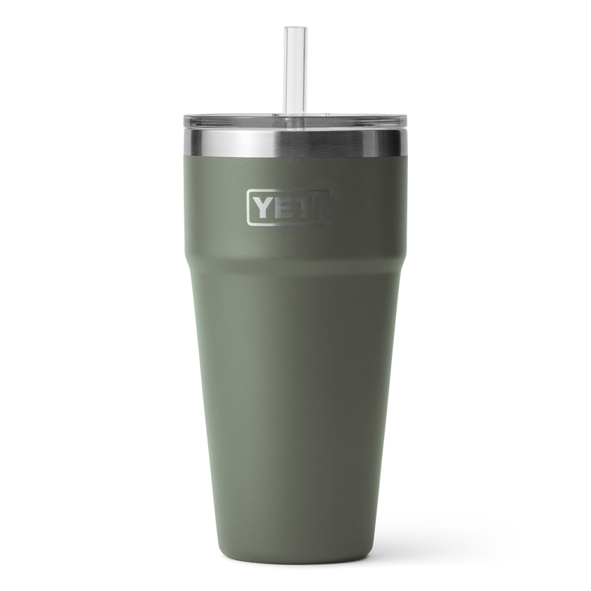 YETI Rambler® 26 oz (760 ml) Straw Cup Camp Green