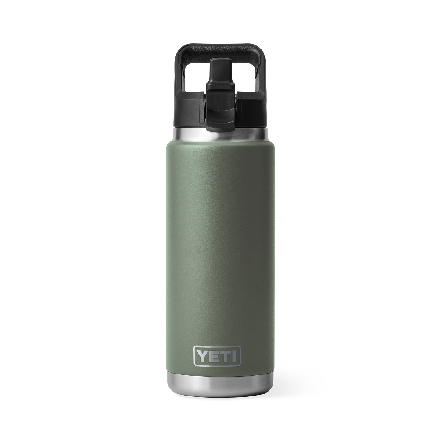 YETI Rambler® 26 oz (769 ml) Bottle With Straw Cap Camp Green