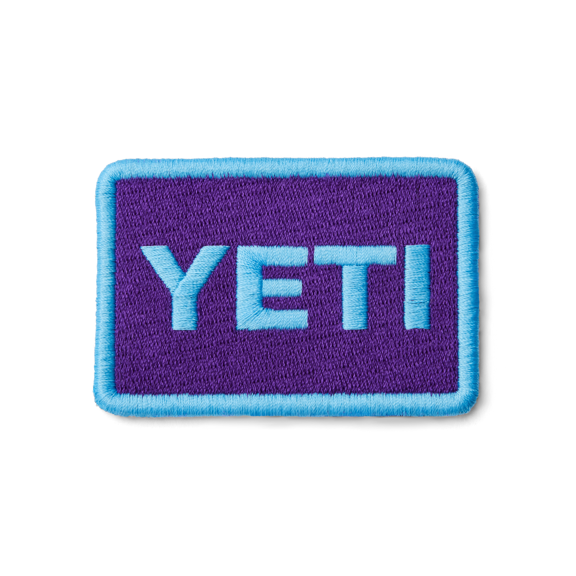 YETI Logo Bage Patch Pace Purple