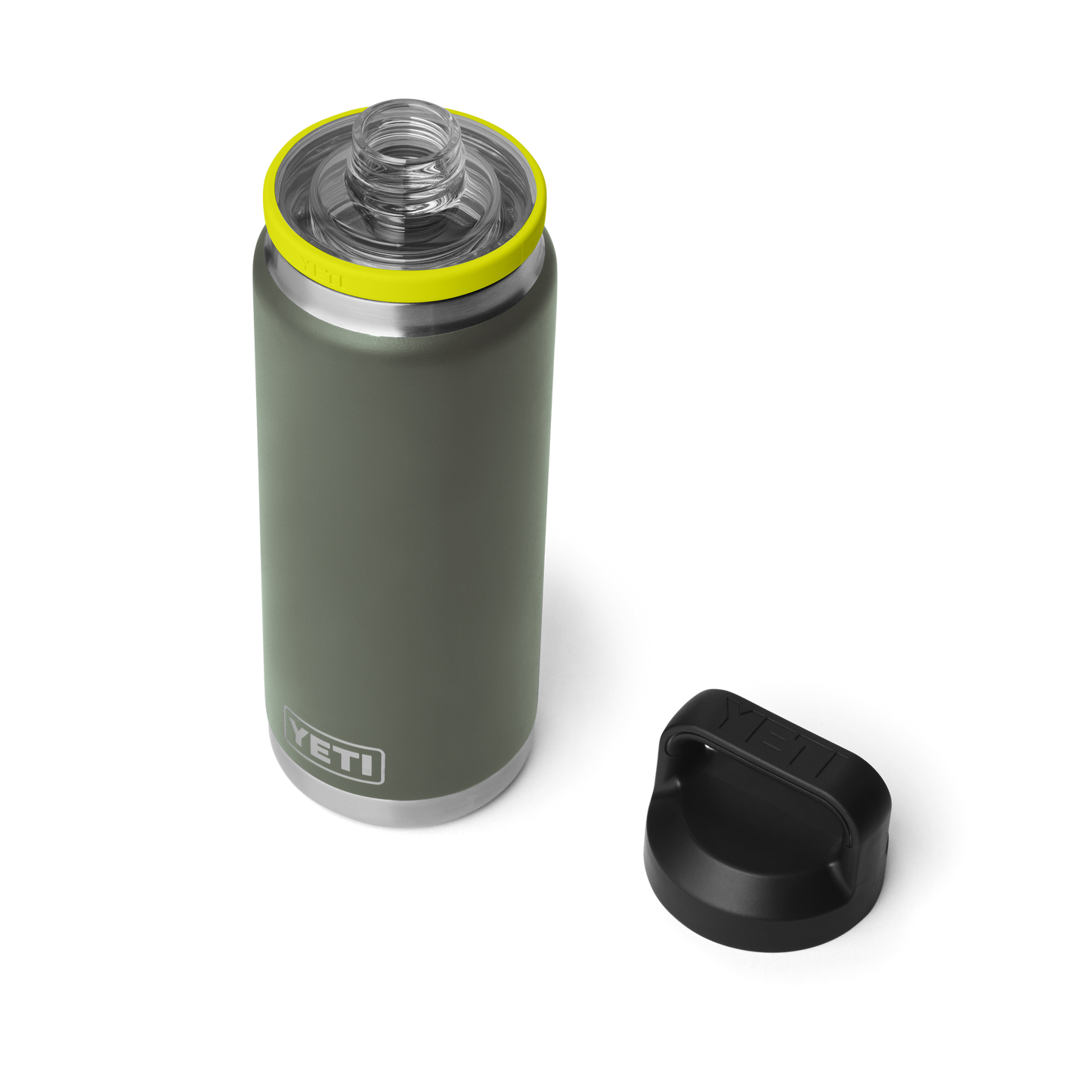 YETI Rambler® 26 oz (769 ml) Bottle Camp Green / Firefly Yellow