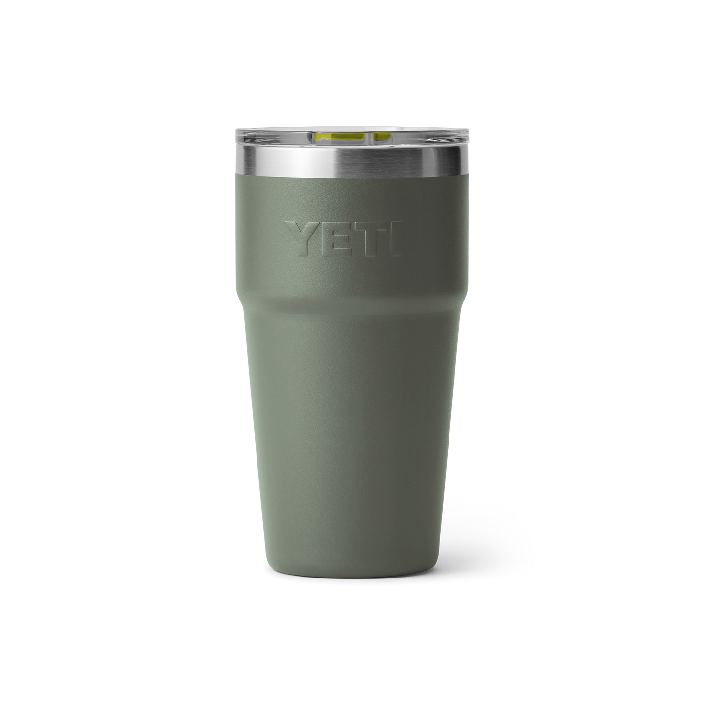 YETI Rambler® 20 oz (591 ml) Stackable Cup Camp Green / Firefly Yellow