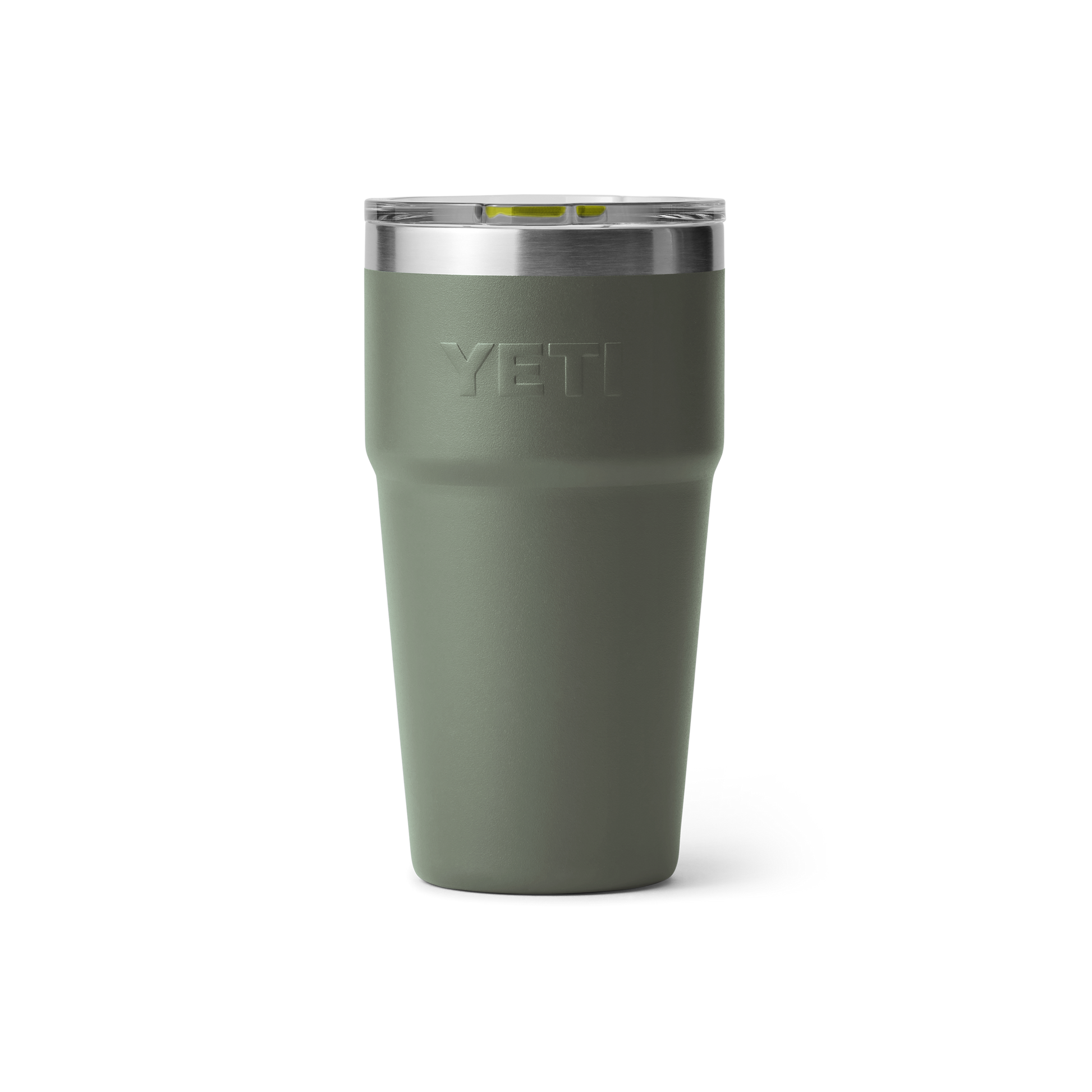 YETI Rambler® 20 oz (591 ml) Stackable Cup Camp Green / Firefly Yellow
