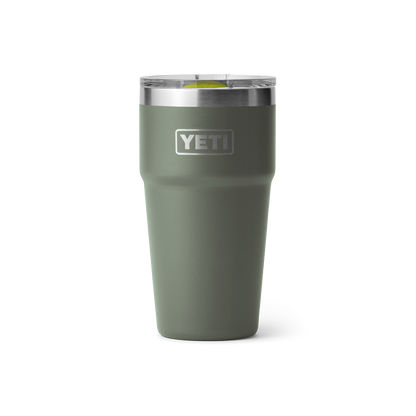 YETI Rambler® 20 oz (591 ml) Stackable Cup Camp Green / Firefly Yellow