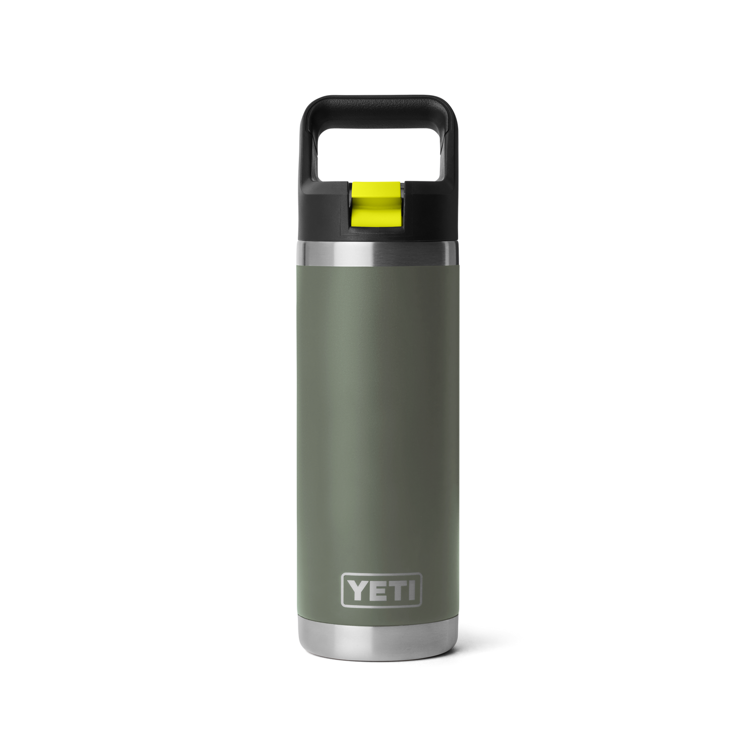 YETI Rambler® 18 oz (532 ml) Bottle Camp Green / Firefly Yellow
