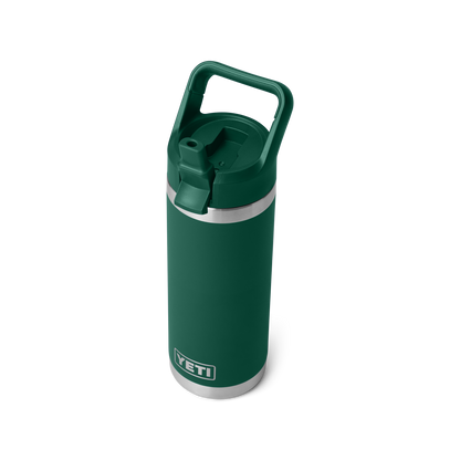 YETI Rambler® 18 oz (532 ml) Bottle Black Forest Green