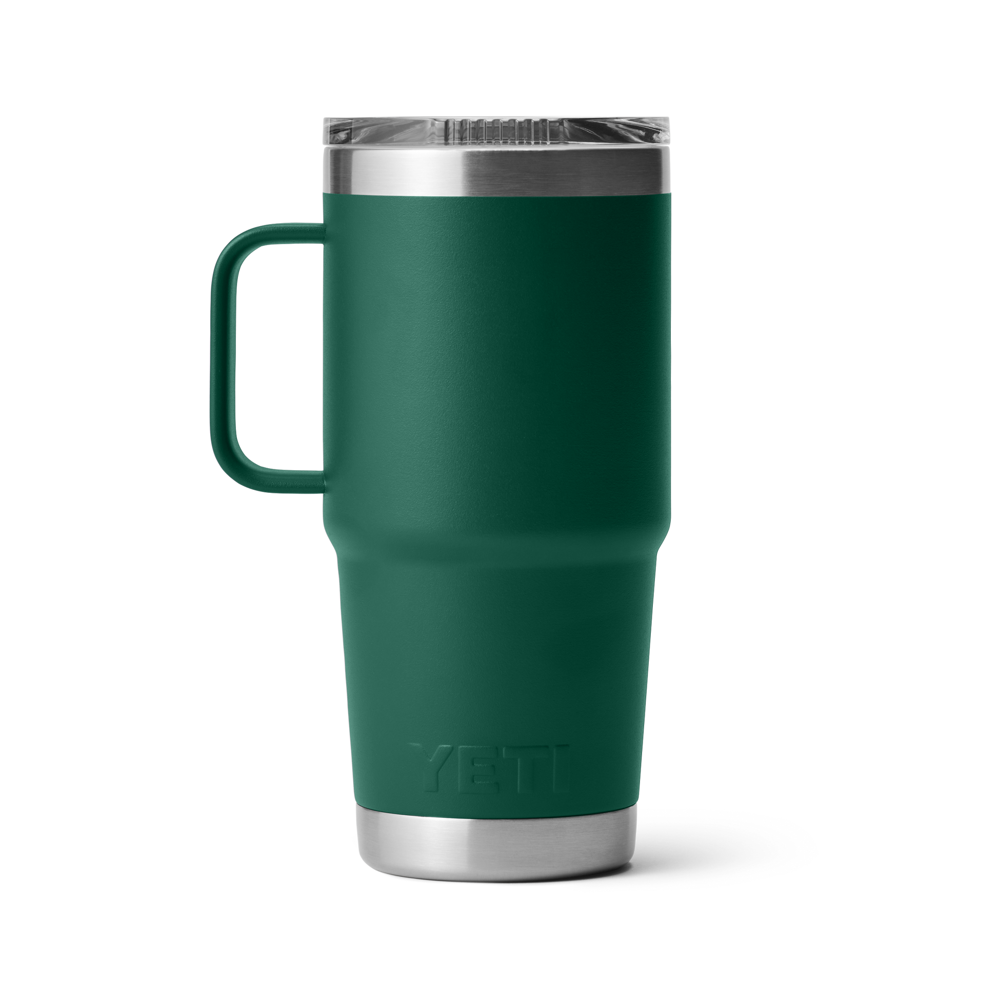 YETI Rambler® 20 oz (591 ml) Travel Mug Black Forest Green