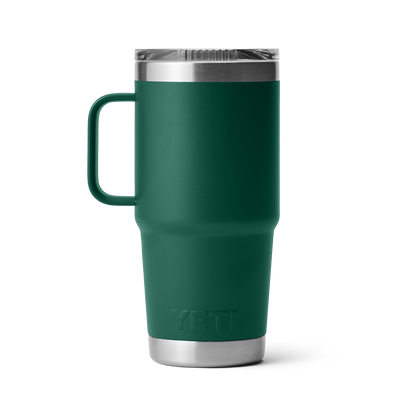 YETI Rambler® 20 oz (591 ml) Travel Mug Black Forest Green