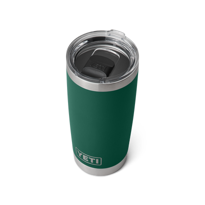 YETI Rambler® 20 oz (591 ml) Tumbler Black Forest Green