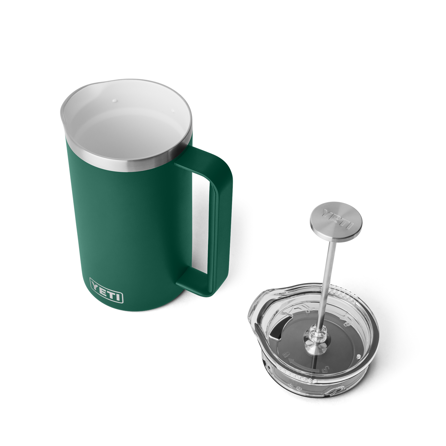 YETI Rambler™ 34 oz (1 l) French Press Black Forest Green