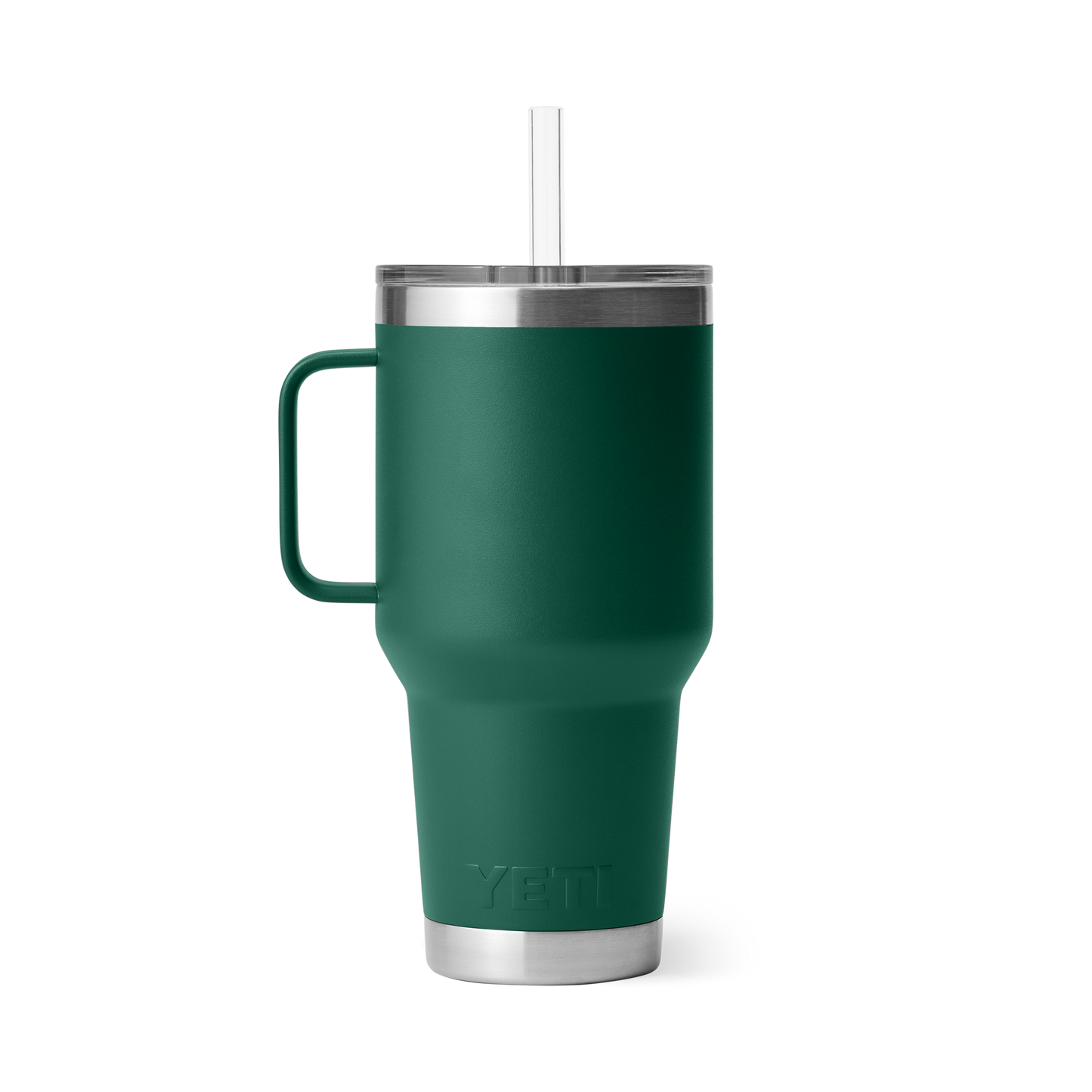 YETI Rambler® 35 oz (1 l) Straw Mug Black Forest Green