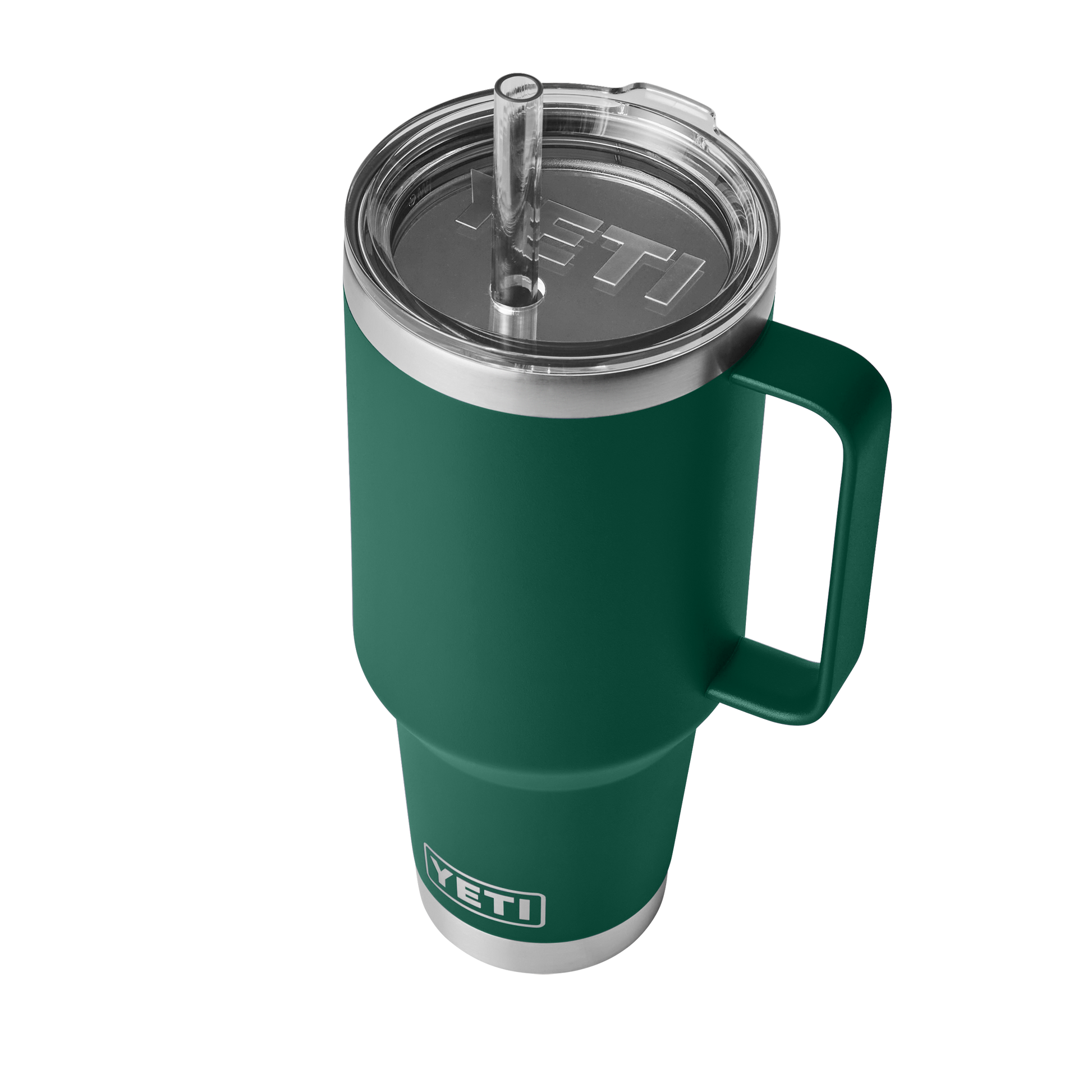 YETI Rambler® 42 oz (1.2 l) Straw Mug Black Forest Green