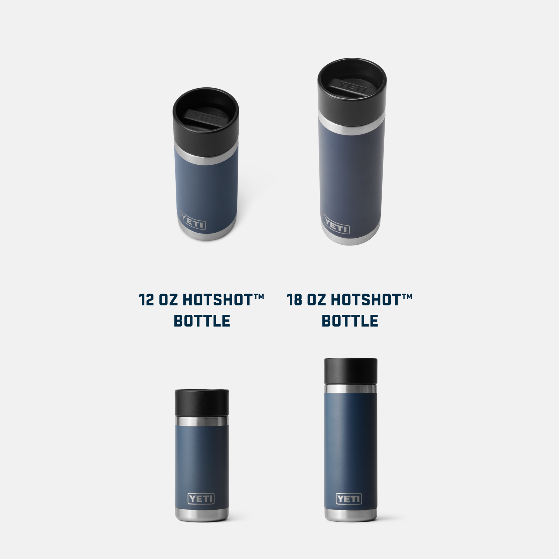 YETI Rambler® 18 oz (532 ml) Bottle With Hotshot Cap White