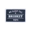 YETI No Sleep Till Brisket Patch Navy