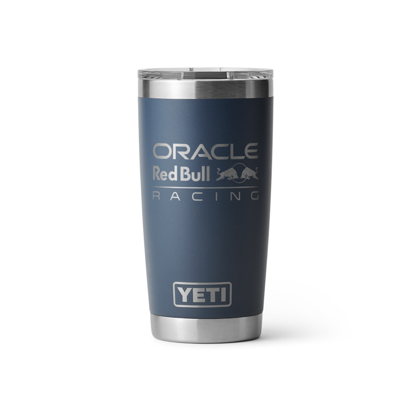 YETI ORACLE RED BULL RACING Rambler® 20 oz (591 ml) Tumbler - Driver Badge - Max Navy