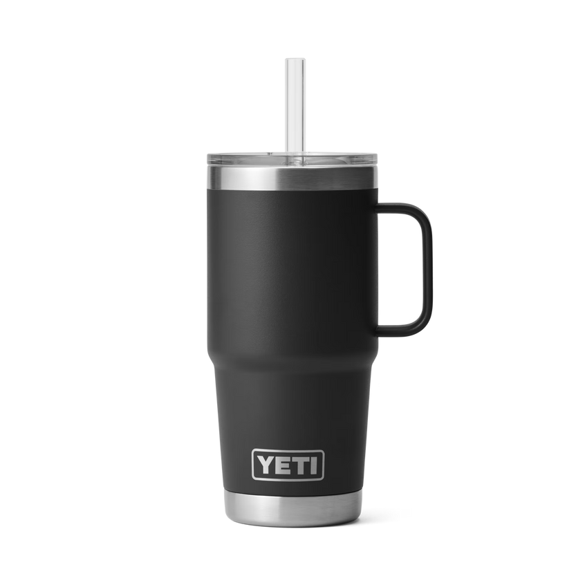 YETI Rambler® 25 oz (710 ml) Straw Mug Black