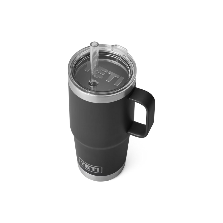 YETI Rambler® 25 oz (710 ml) Straw Mug Black