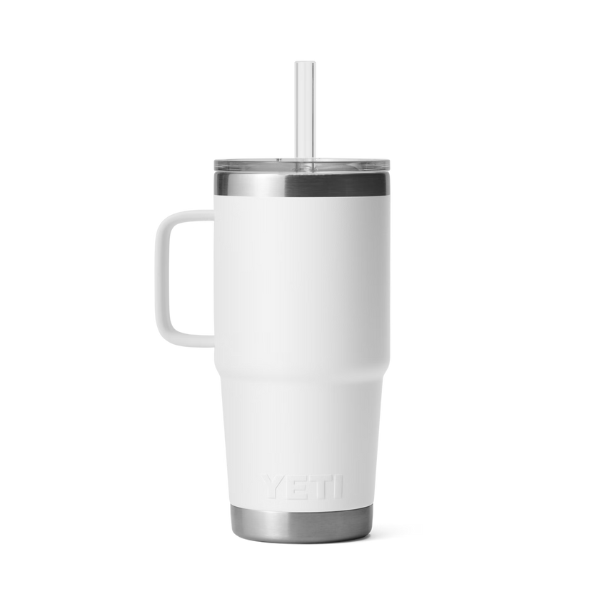 YETI Rambler® 25 oz (710 ml) Straw Mug White