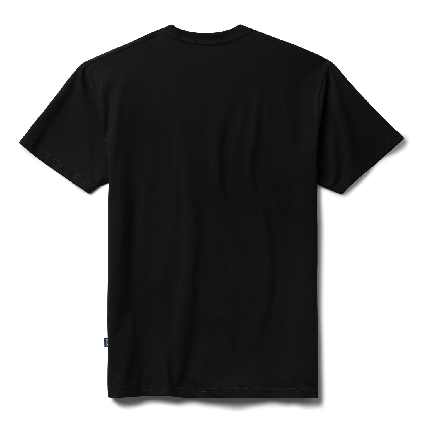 YETI Logo Badge Premium Short Sleeve T-Shirt Black/Grey